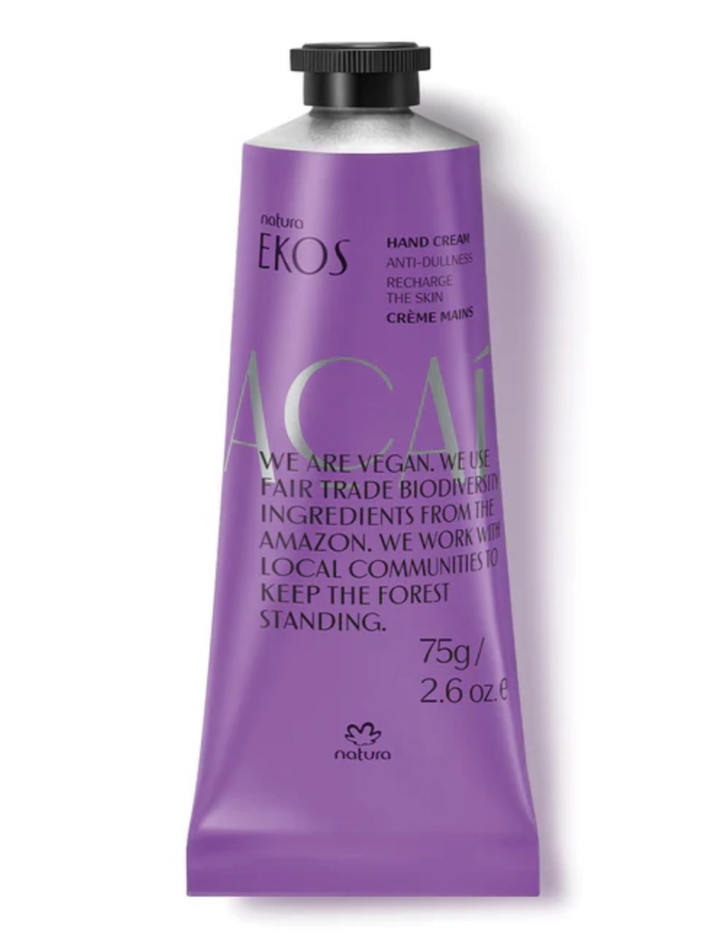 Natura Ekos Açaí Hand Cream 2.6oz BRAND NEW IN BOX